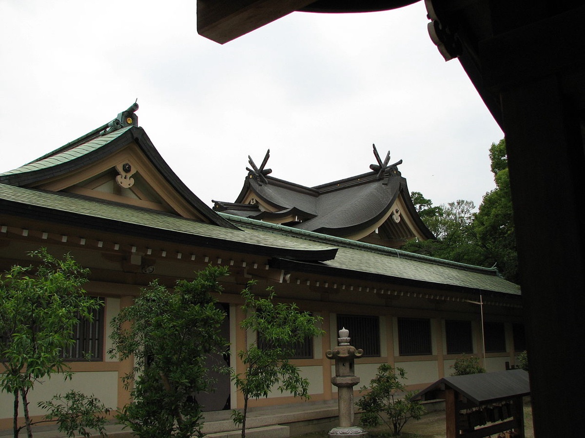 生國魂神社の本殿